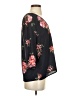 Skies Are Blue 100% Polyester Floral Black 3/4 Sleeve Blouse Size S - photo 4
