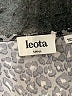 Leota Polka Dots Gray Casual Dress Size S - photo 6
