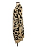 Assorted Brands 100% Polyester Animal Print Tan Cardigan Size Sm - Med - photo 5