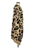 Assorted Brands 100% Polyester Animal Print Tan Cardigan Size Sm - Med - photo 4