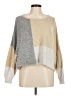 VICI Color Block Tan Pullover Sweater Size M - photo 1