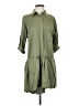 Zara Basic Green Casual Dress Size XS - photo 1