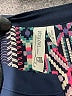 Pink Owl 100% Polyester Blue 3/4 Sleeve Blouse Size L - photo 7