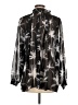 Carmakoma 100% Polyester Black Long Sleeve Blouse Size 12 Plus (S) - photo 2