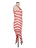 Just Fab Stripes Red Casual Dress Size L - photo 4