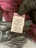 Laila Jayde Burgundy Cardigan Size S - photo 8