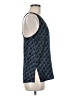 Rag & Bone Blue Sleeveless Blouse Size M - photo 4