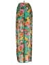 Staring at Stars 100% Polyester Tropical Green Casual Pants Size XS - photo 1