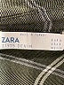 Zara Plaid Gray Casual Dress Size S - photo 7