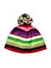 Old Navy Stripes Red Pink Beanie One size (youth) - photo 1