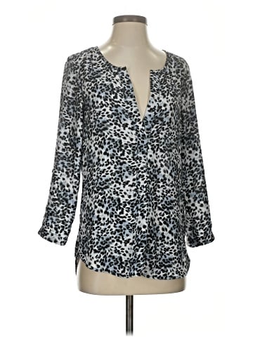 H.I.P. Happening in the Present 3/4 Sleeve Blouse (view 1)
