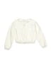 First Impressions 100% Cotton Ivory Cardigan Size 6-9 mo - photo 1