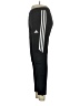 Adidas 100% Polyester Solid Black Track Pants Size M - photo 5