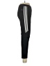 Adidas 100% Polyester Solid Black Track Pants Size M - photo 4