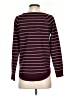Pink Clover Stripes Burgundy Pullover Sweater Size S - photo 2