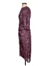 Zara Basic Animal Print Burgundy Cocktail Dress Size XS - photo 5