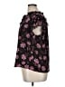 Maison d' Amelie Floral Black Short Sleeve Blouse Size XL - photo 5