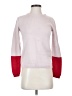 Ann Taylor Color Block Pink Turtleneck Sweater Size S - photo 1
