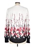 Unbranded Floral White Long Sleeve Blouse Size L - photo 2