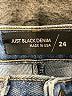 Just Black Blue Jeans Size 24 waist - photo 4