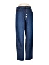 J Brand Solid Blue Jeans Size 27 waist - photo 1