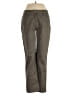 Etcetera Solid Brown Green Casual Pants Size 6 - photo 1