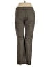 Etcetera Solid Brown Green Casual Pants Size 6 - photo 2