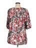 Cathy Red Short Sleeve Blouse Size 1X - photo 2