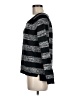 French Connection 100% Cotton Stripes Black Pullover Sweater Size M - photo 5