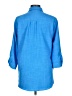 Dunnes 100% Polyester Blue 3/4 Sleeve Blouse Size 12 - photo 2