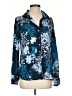 Cino Floral Blue Long Sleeve Button-Down Shirt Size XXS - photo 1