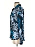 Cino Floral Blue Long Sleeve Button-Down Shirt Size XXS - photo 5