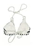 Relleciga Chevron-herringbone Ivory Swimsuit Top Size L - photo 2