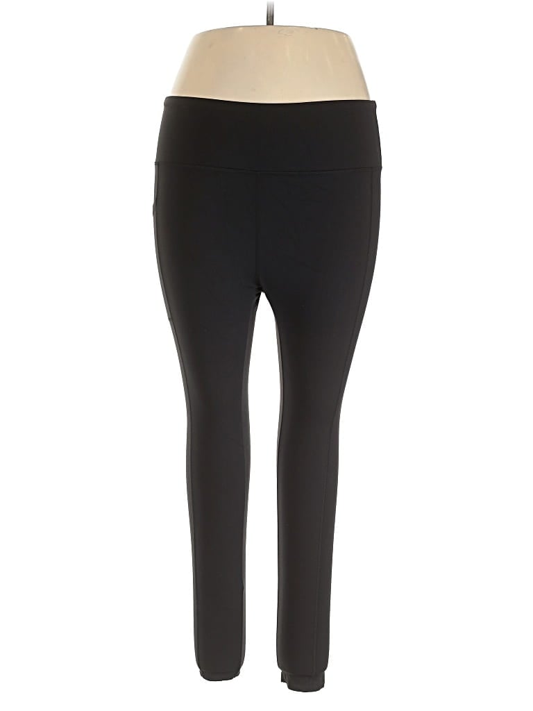 Pre-owned Joyspun Active Pants In Black