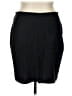 J.Crew 100% Viscose Solid Black Formal Skirt Size XL - photo 1