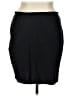 J.Crew 100% Viscose Solid Black Formal Skirt Size XL - photo 2