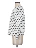 Cache Cache Polka Dots White Long Sleeve Blouse Size S - photo 5