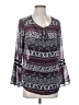 Alyx 100% Polyester Gray 3/4 Sleeve Blouse Size S - photo 1