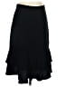 Ava & Aiden 100% Polyester Solid Black Formal Skirt Size 4 - photo 2