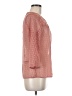 Lauren Conrad Polka Dots Pink 3/4 Sleeve Blouse Size M - photo 4