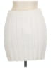Zara Solid Ivory Casual Skirt Size L - photo 2