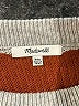 Madewell Color Block Brown Pullover Sweater Size XXS - photo 7