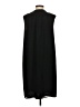Ann Taylor 100% Polyester Solid Black Casual Dress Size S - photo 2