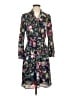 Marissa Webb 100% Polyester Print Gray Casual Dress Size 4 - photo 1
