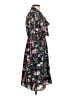 Marissa Webb 100% Polyester Print Gray Casual Dress Size 4 - photo 4
