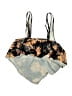 Unbranded Floral Black Swimsuit Top Size L - photo 2