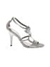 Delman Shoes Metallic Silver Green Sandals Size 6 - photo 1