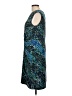 Apt. 9 Print Blue Cocktail Dress Size L - photo 5