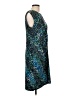 Apt. 9 Print Blue Cocktail Dress Size L - photo 4