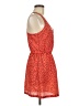 Forever 21 100% Polyester Animal Print Orange Casual Dress Size M - photo 4